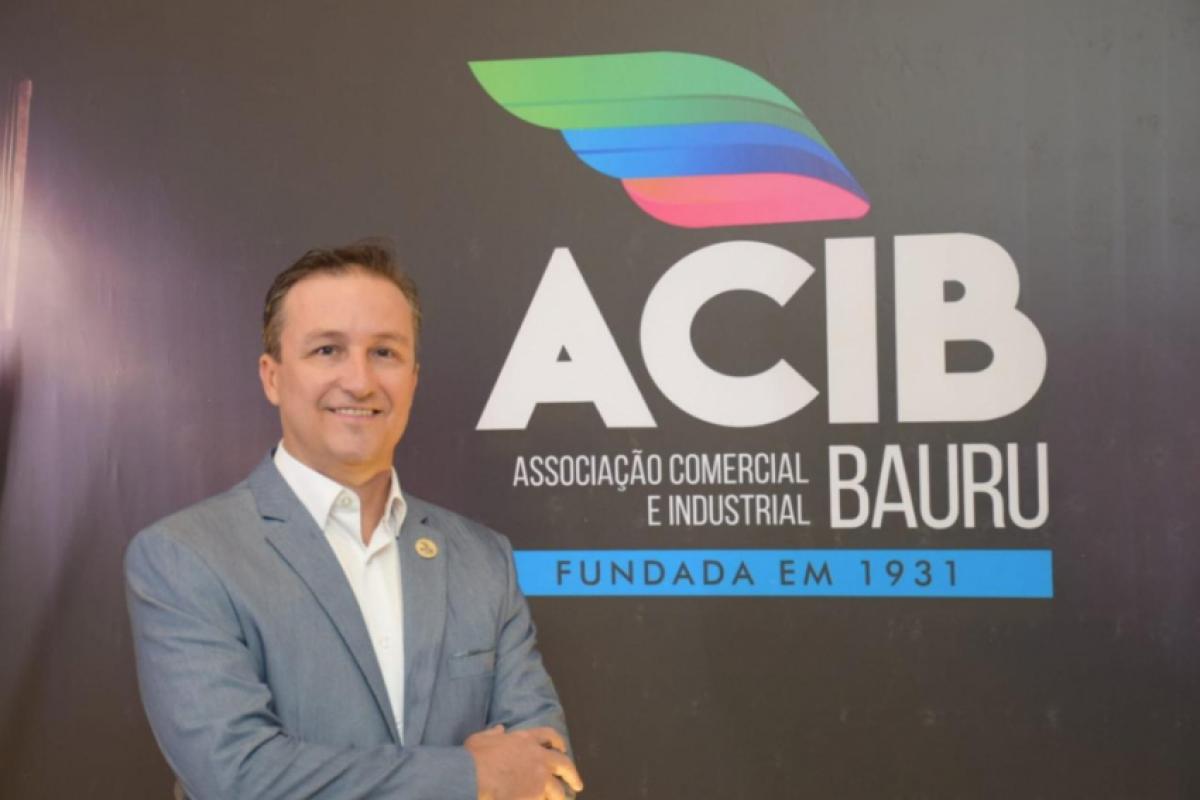 Presidente da Acib, Paulo Roberto Martinello Junior