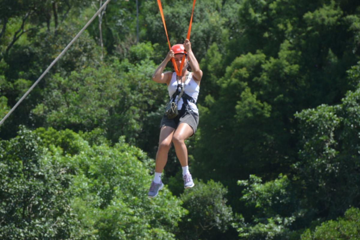 Parque Alberto Simões é uma das principais áreas verdades da cidade