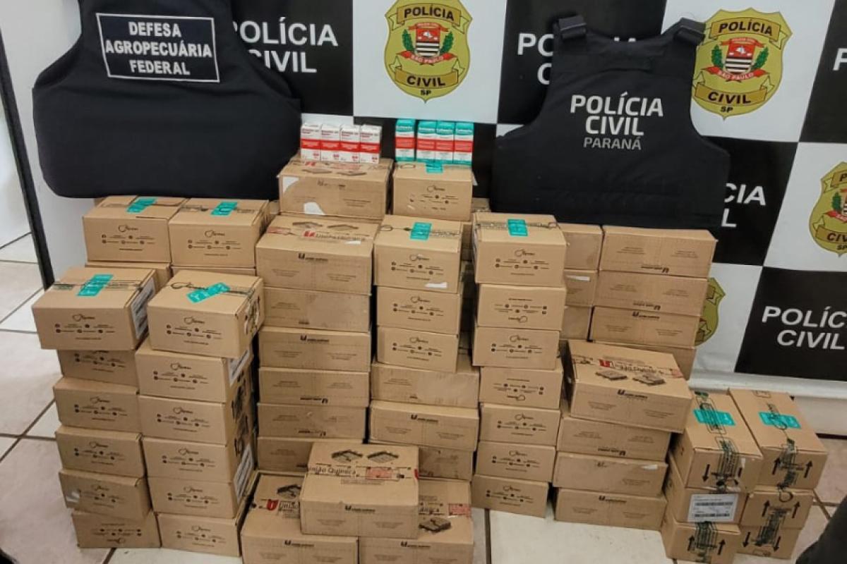 No Paraná foram apreendidos frascos do medicamento