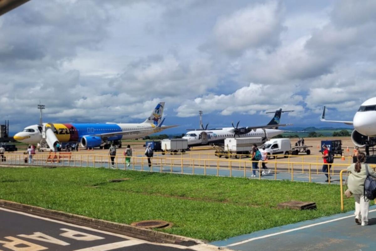 Aeroporto Leite Lopes, em Ribeirão Preto 