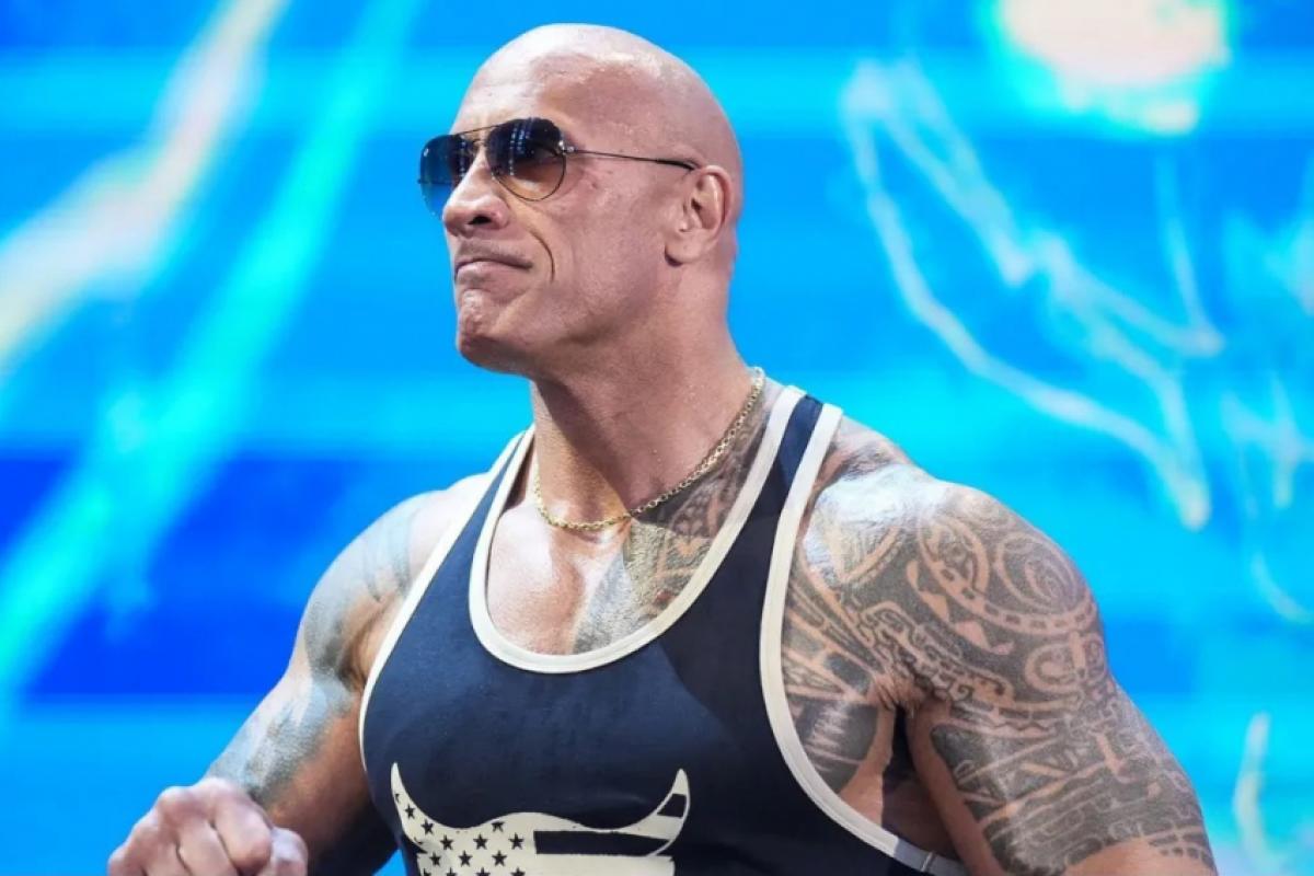 Ator Dwayne Johnson, conhecido como The Rock