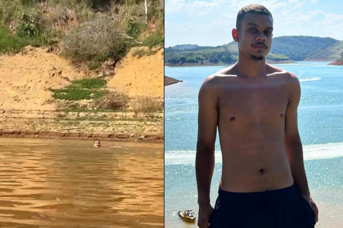 Matheus Santos desapareceu na represa no último domingo