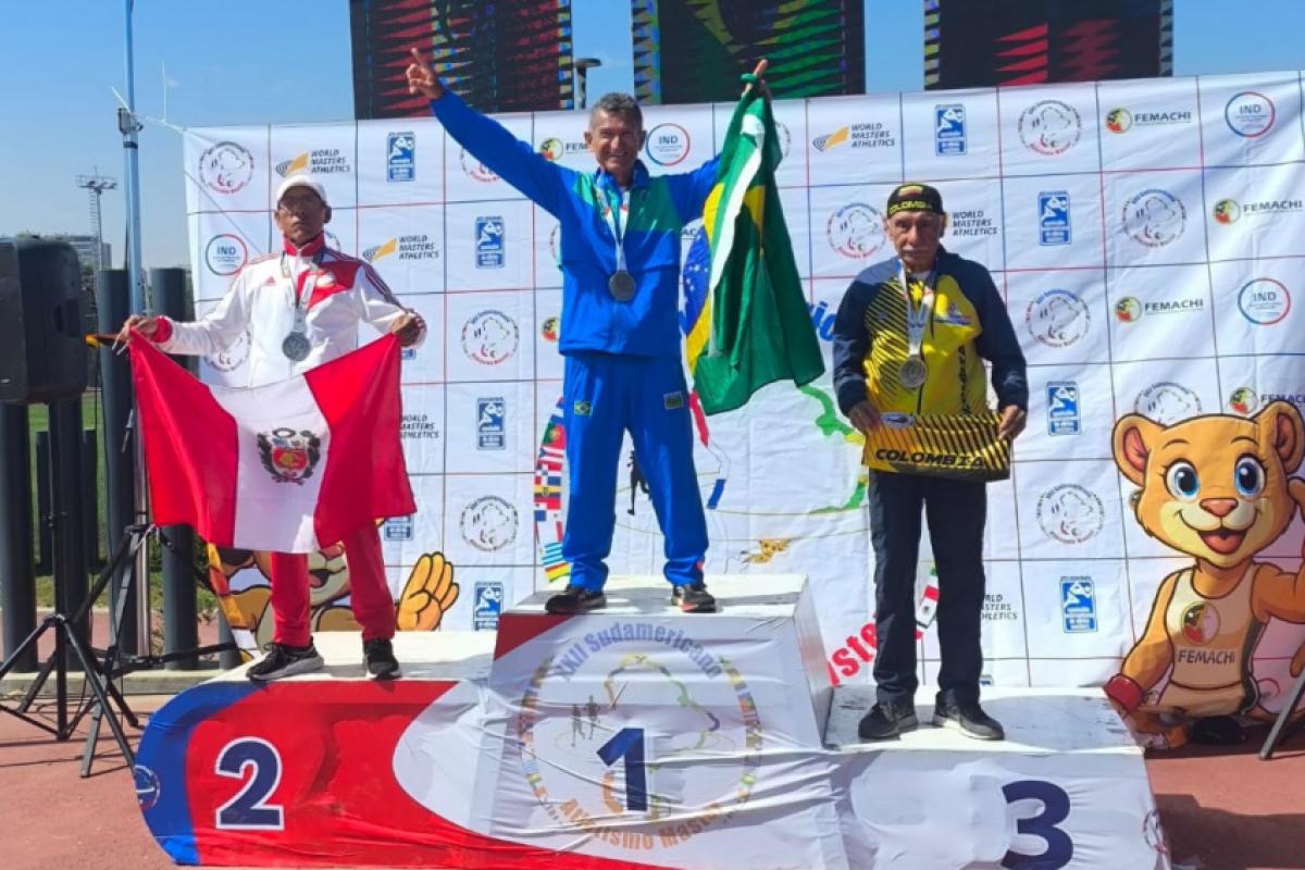 Os atletas Mário Luís de Almeida Leme e Gilberto Pedroso Ramos trouxeram quatro medalhas de ouro para a delegação brasileira no evento realizado em Santiago-CHI