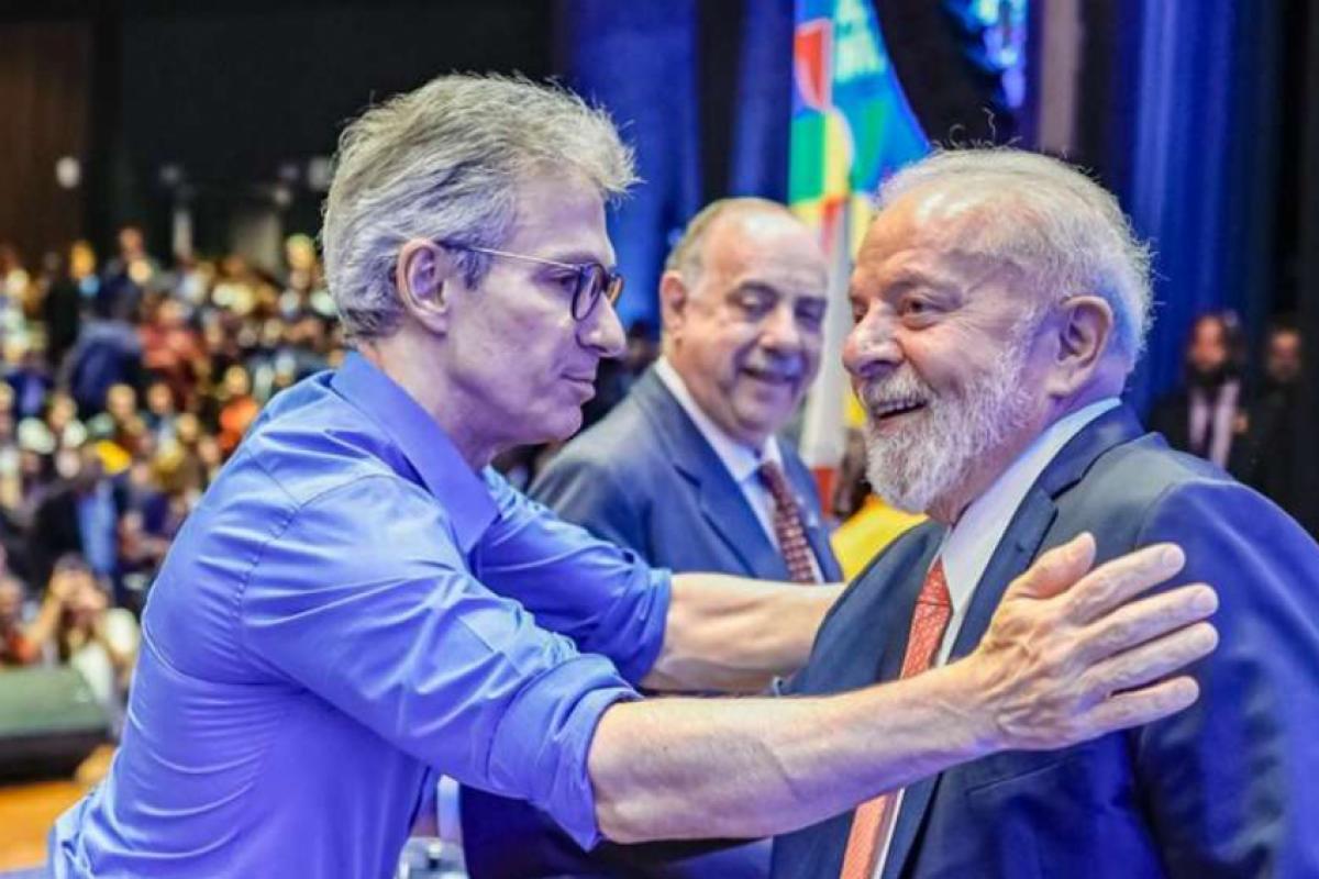 Romeu Zema e presidente Lula