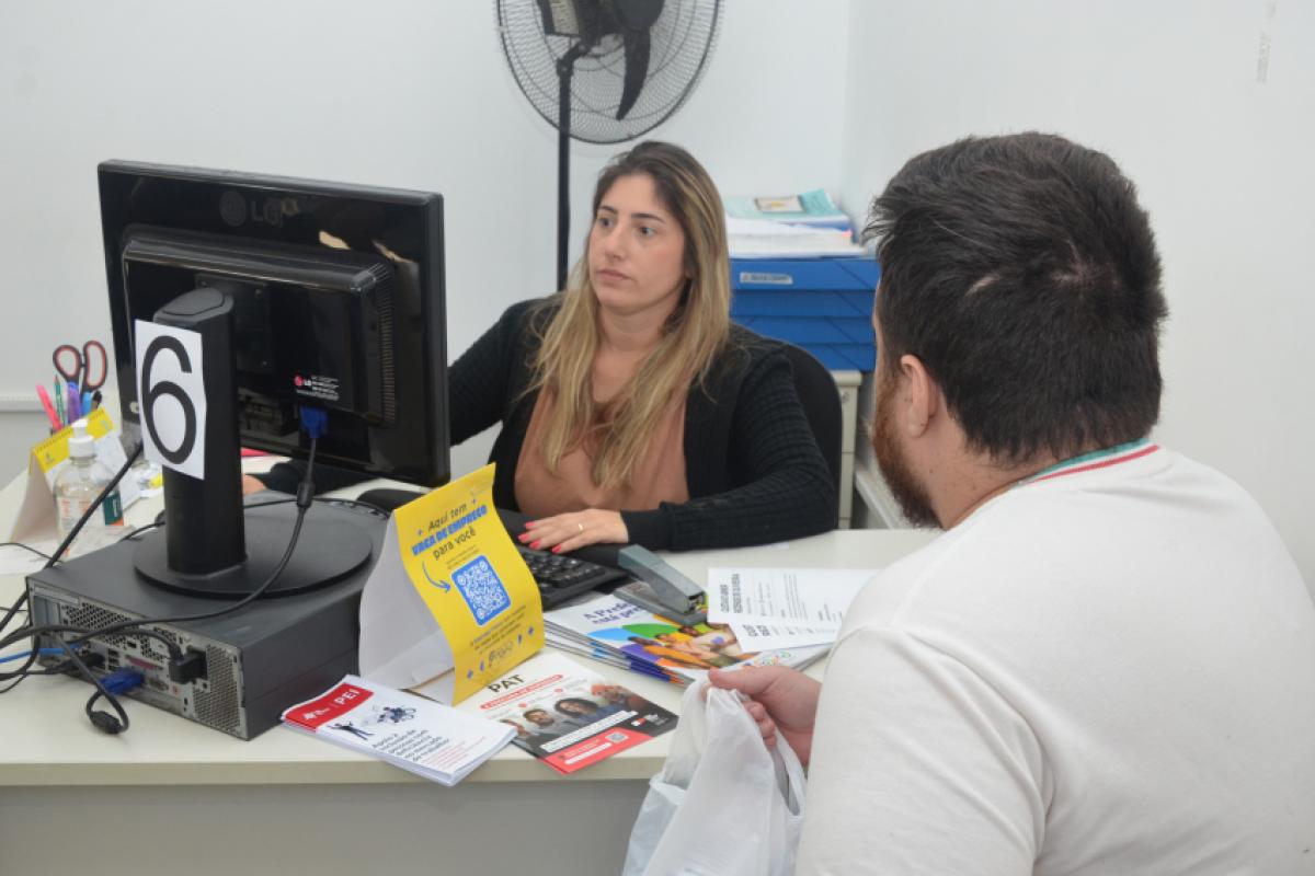 Sede do Emprega Franca, em prédio anexo à Rodoviária 