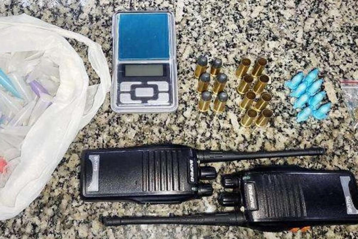 Drogas foram apreendidas pela polícia