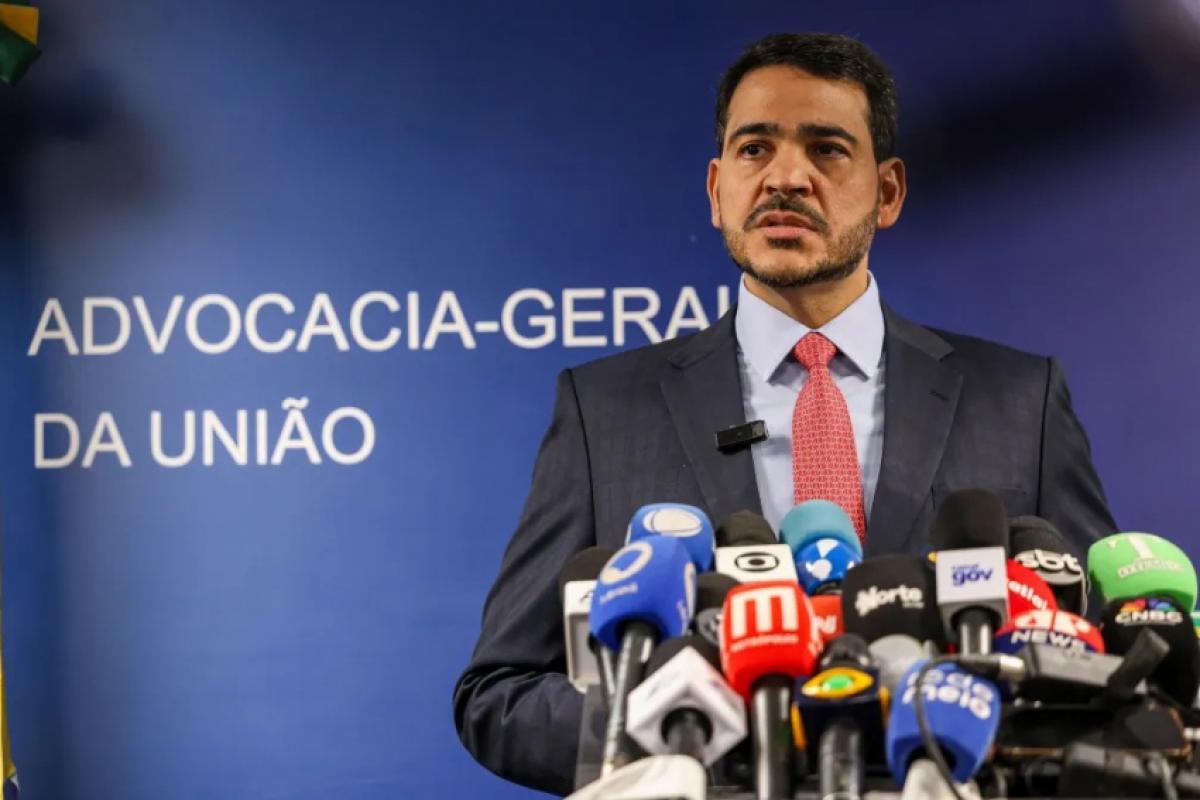 O ministro da AGU, Jorge Messias, indicado a vaga no Supremo Tribunal Federal