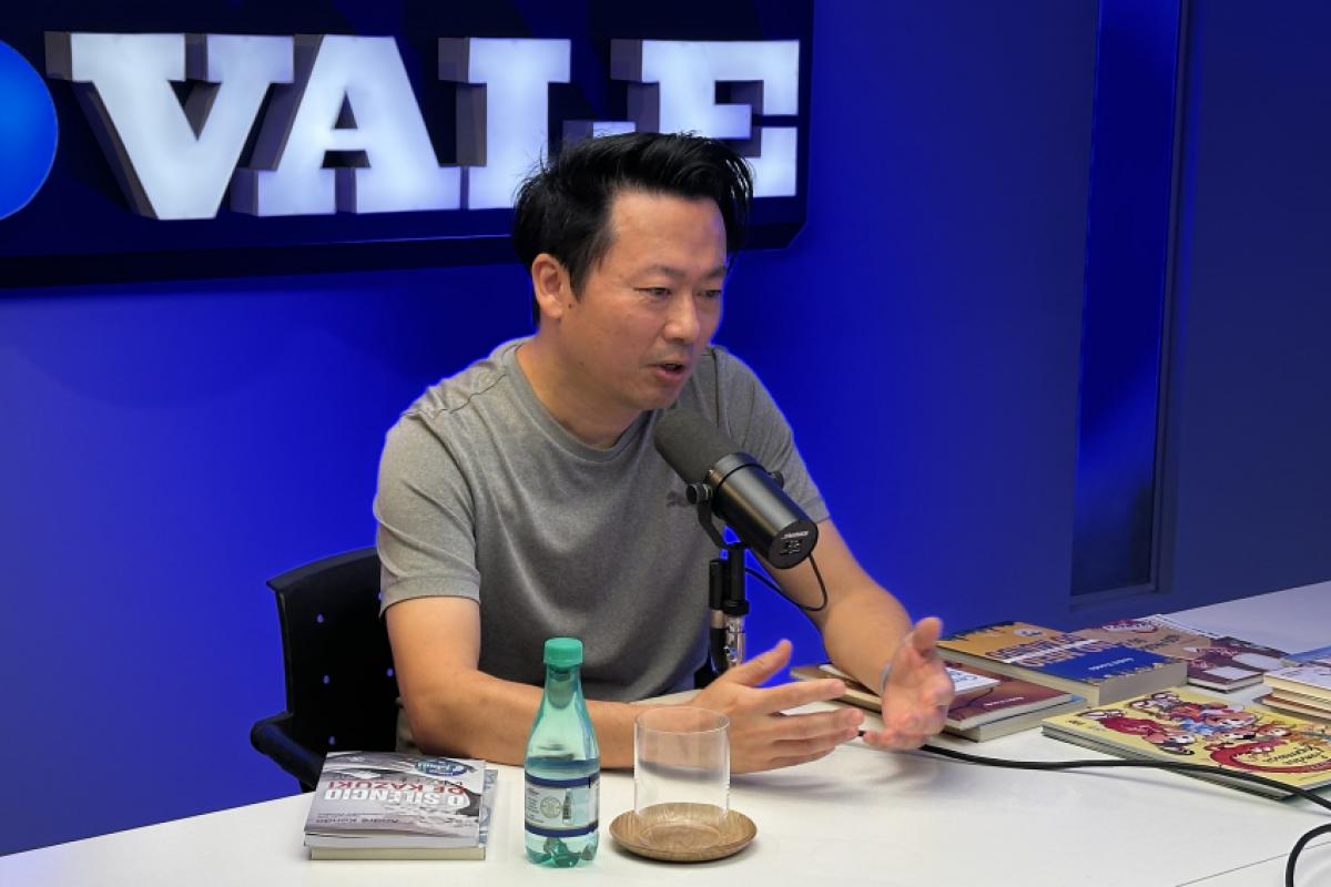 Escritor André Kondo, de Taubaté