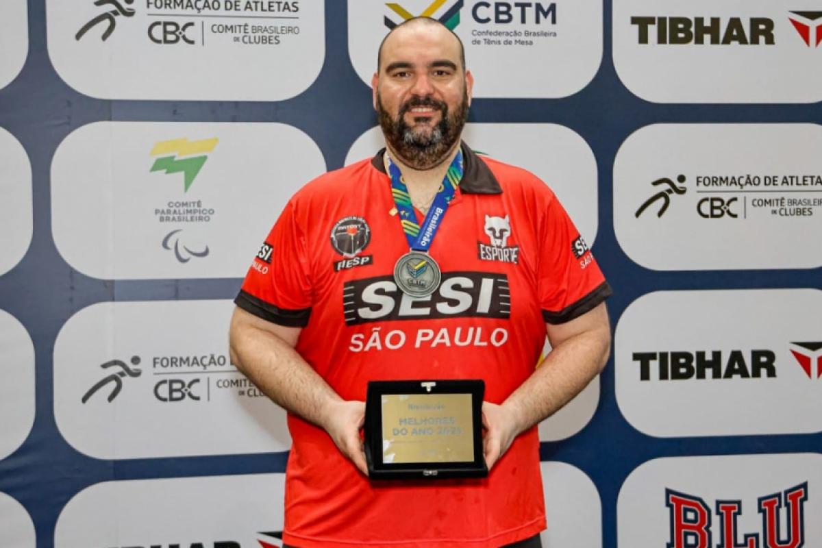 Massad foi premiado como “Atleta do Ano”