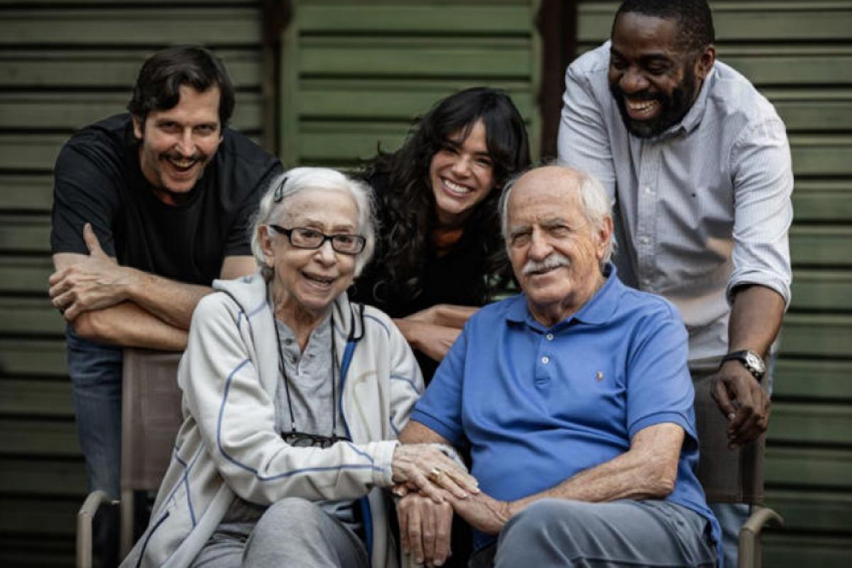 Vladimir Brichta, Fernanda Montenegro, Bruna Marquezine, Ary Fontoura e Lázaro Ramos: 'Velhos Bandidos'.