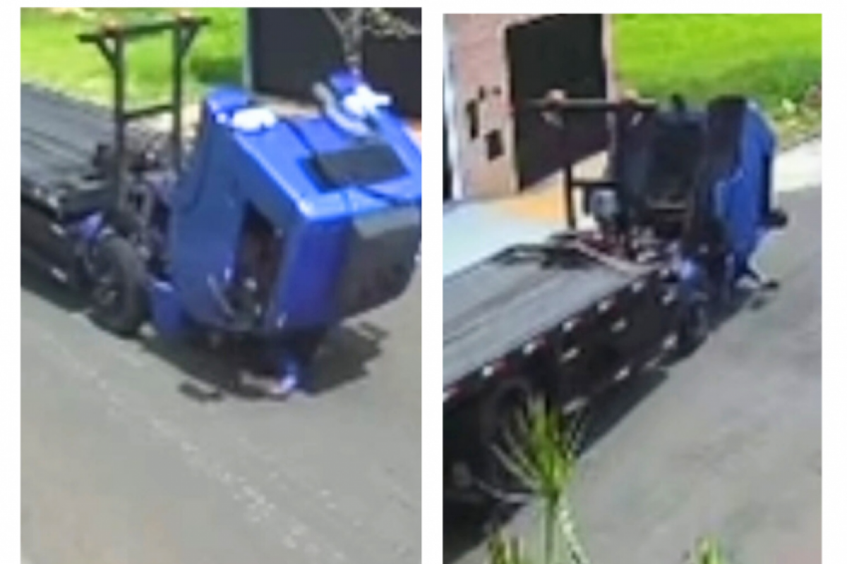 A cabine se soltou durante o trajeto no bairro Azaléia. 