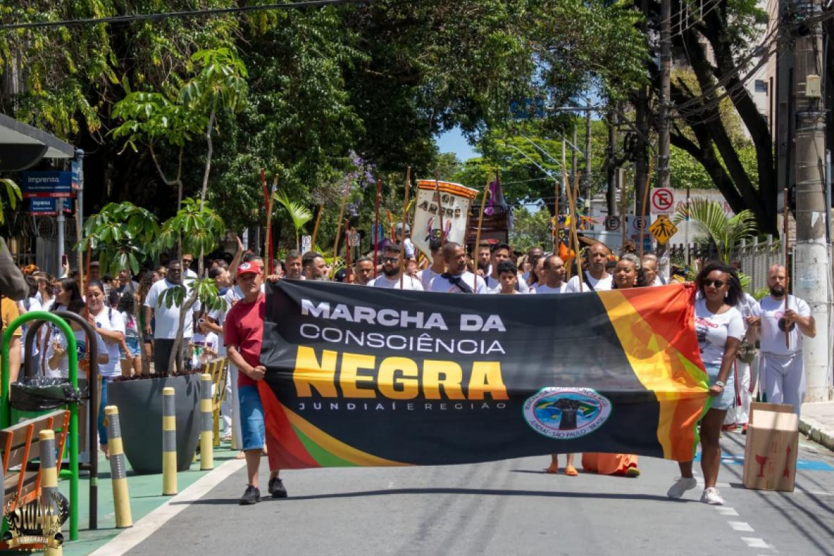 Marcha da Consciência Negra chama atenção para luta antirracista