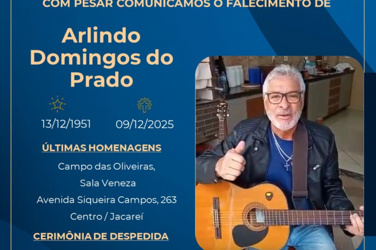 Arlindo Domingos do Prado, 73 anos