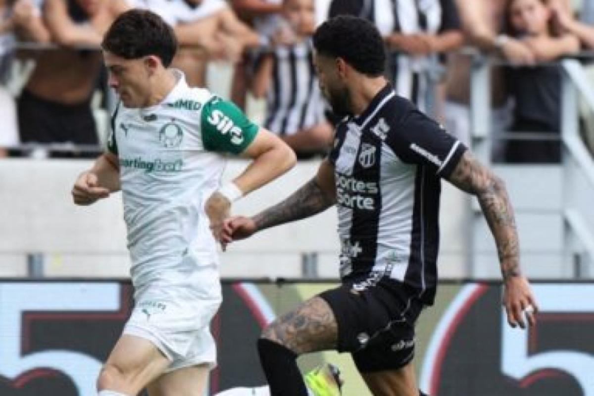 Ceará no resistiu ao time misto do Verdão e caiu