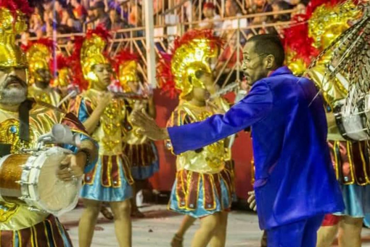 Edison Luiz Pereira, o Zé Prego, celebrou a volta dos desfiles das escolas de samba em 2026