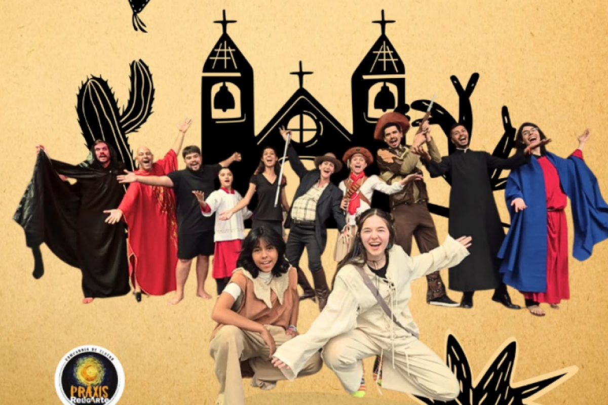 Baseada na obra clássica de Ariano Suassuna, a montagem reúne humor, religiosidade e crítica social ao narrar um grande julgamento entre o Céu e o Inferno