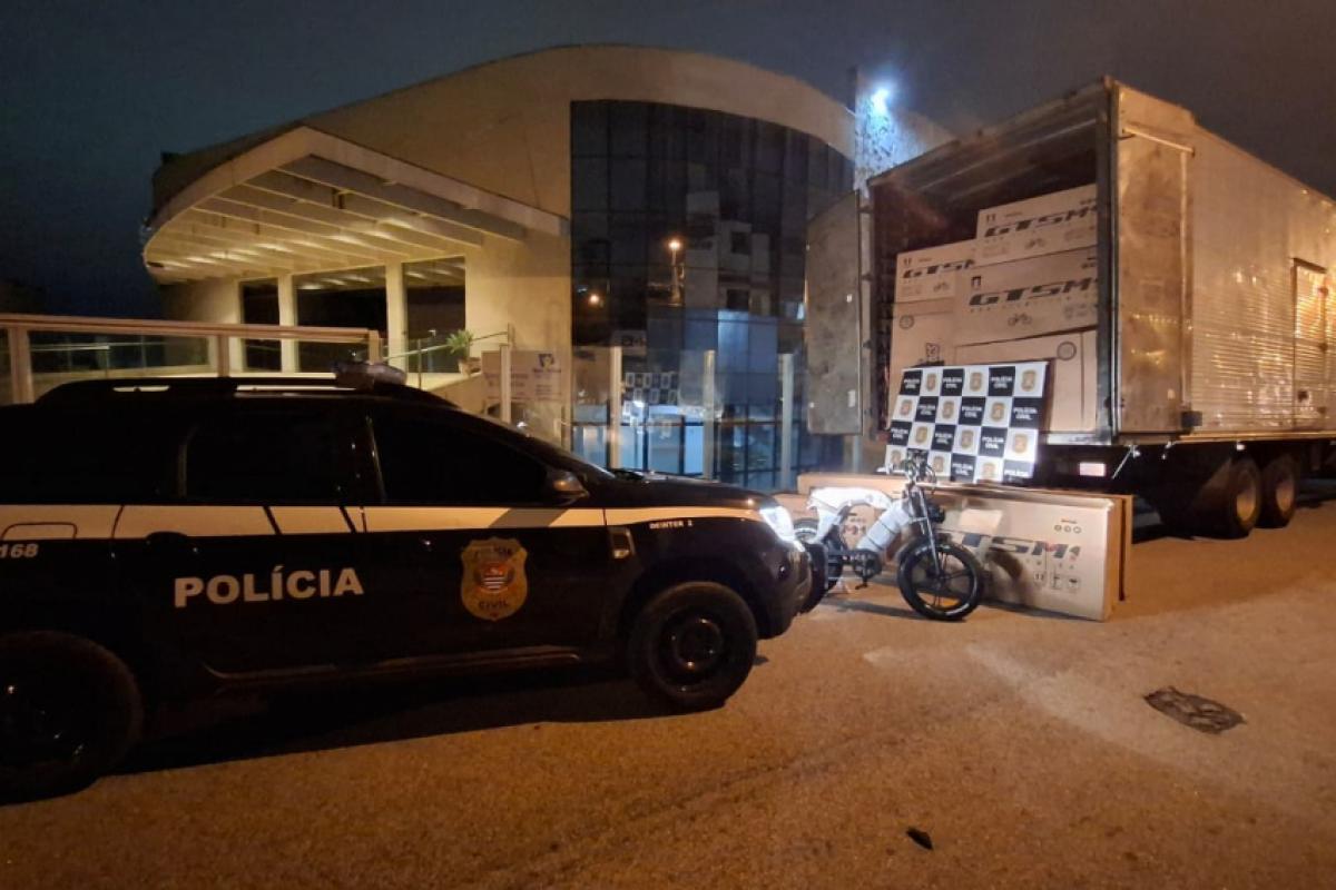 As bicicletas haviam sido roubadas em Itu quatro horas antes