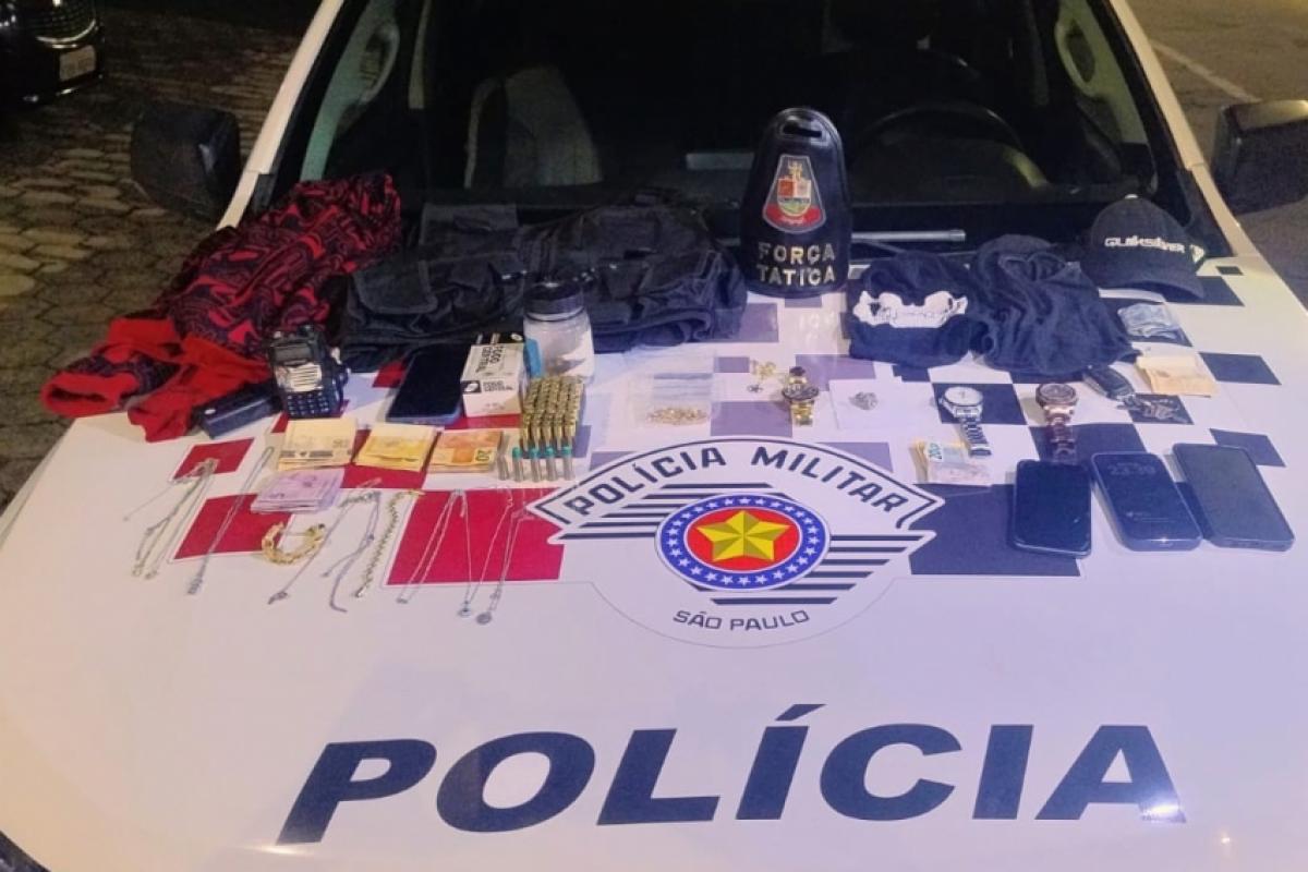 Apreensão de itens substraídos de residência em Lorena