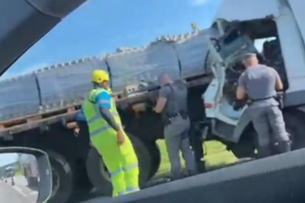 Vítima foi encaminhada à Santa Casa de Misericórdia de Pederneiras