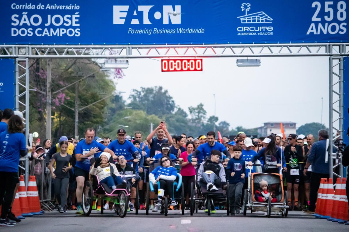 Corrida de rua em São José dos Campos
