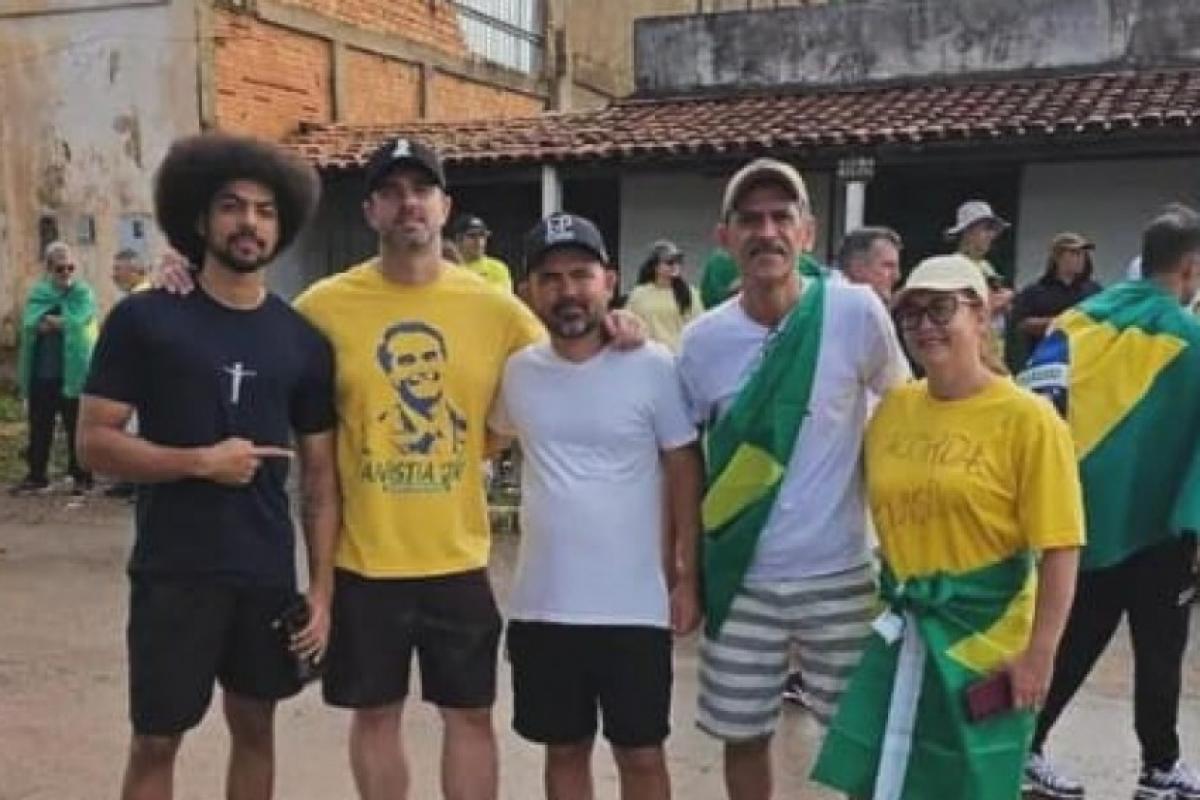 Vereadores na caminhada 