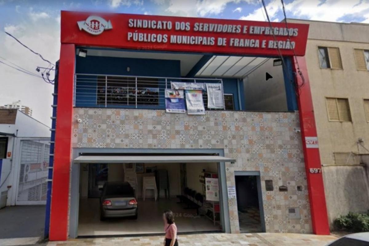 Sede do Sindserv, no bairro Cidade Nova