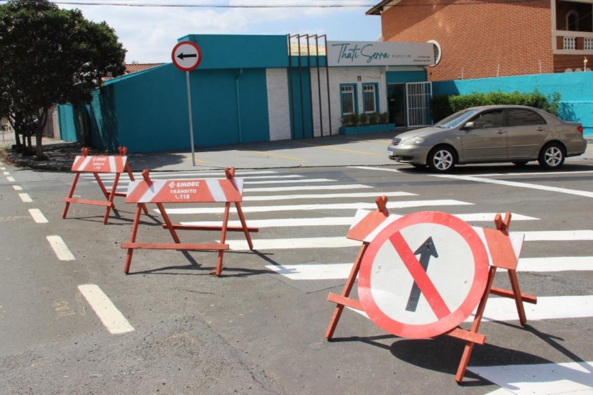 Mudança entra em vigor nesta terça-feira e altera a circulação em dois trechos do Parque Santa Bárbara.