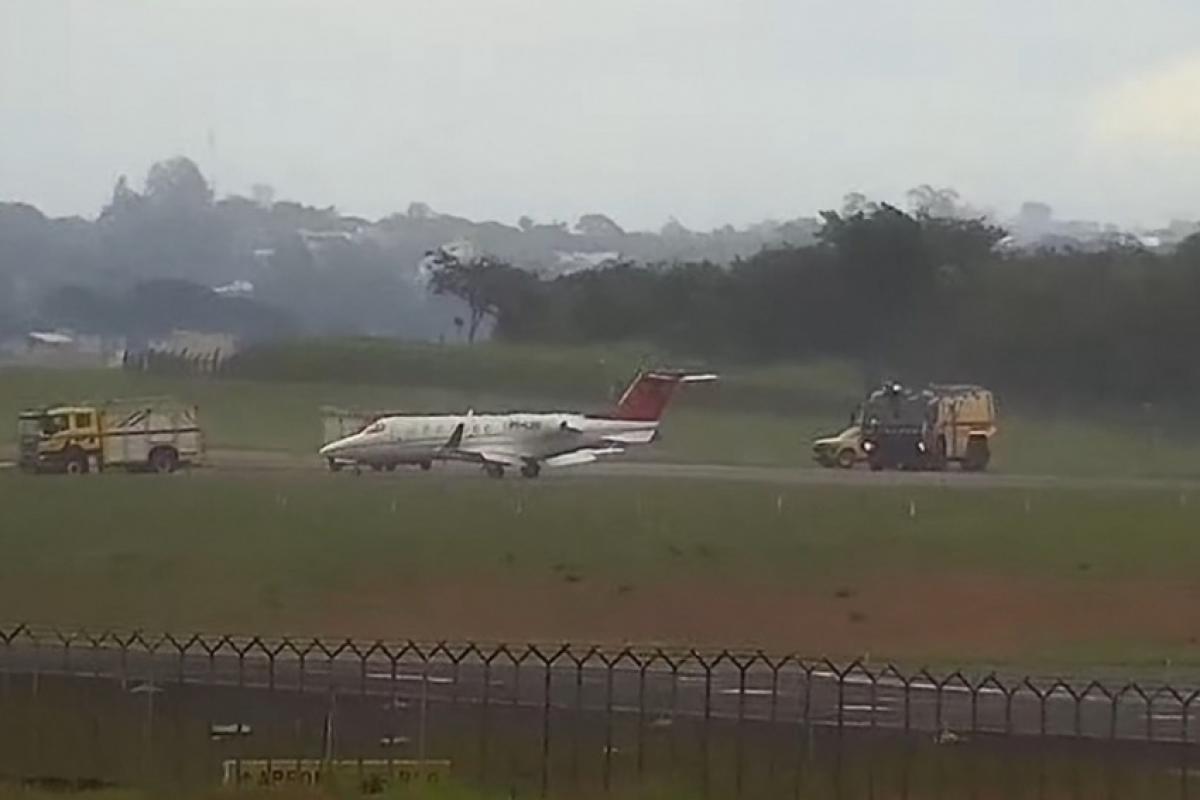 Procedimento de segurança foi acionado; operação do aeroporto não foi afetada e não houve feridos.