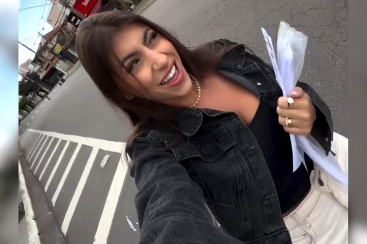 Influenciadora Duda Moraes compartilhou tentativa de renovar o visto, que acabou sendo negado