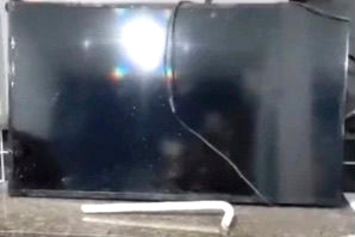 TV de 46 polegadas foi devolvida ao colégio