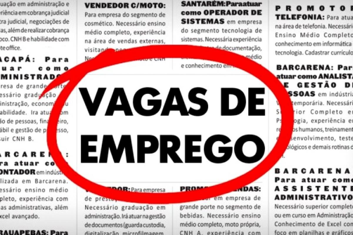 O programa não aceita o envio de currículos por e-mail