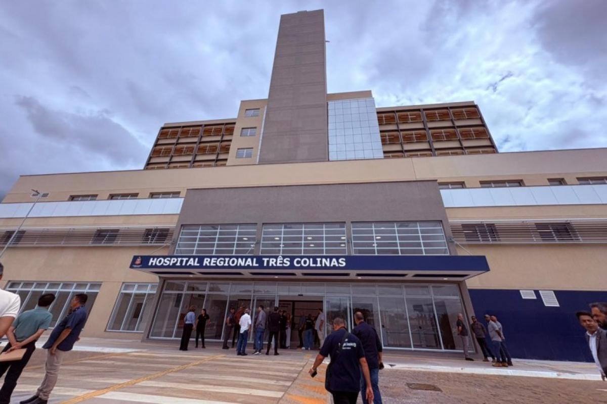Hospital Estadual Três Colinas, no Jardim Noêmia, zona sul de Franca