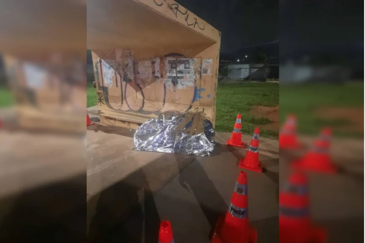 De acordo com a Polícia Militar do Distrito Federal, a vítima não aparentava estar em situação de rua. 