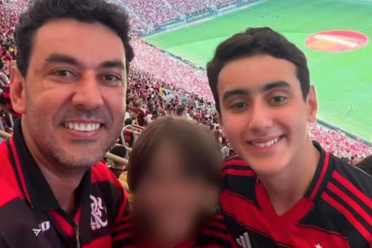 Horas antes, o secretário publicou nas redes sociais um vídeo ao lado dos filhos, declarando amor aos dois.