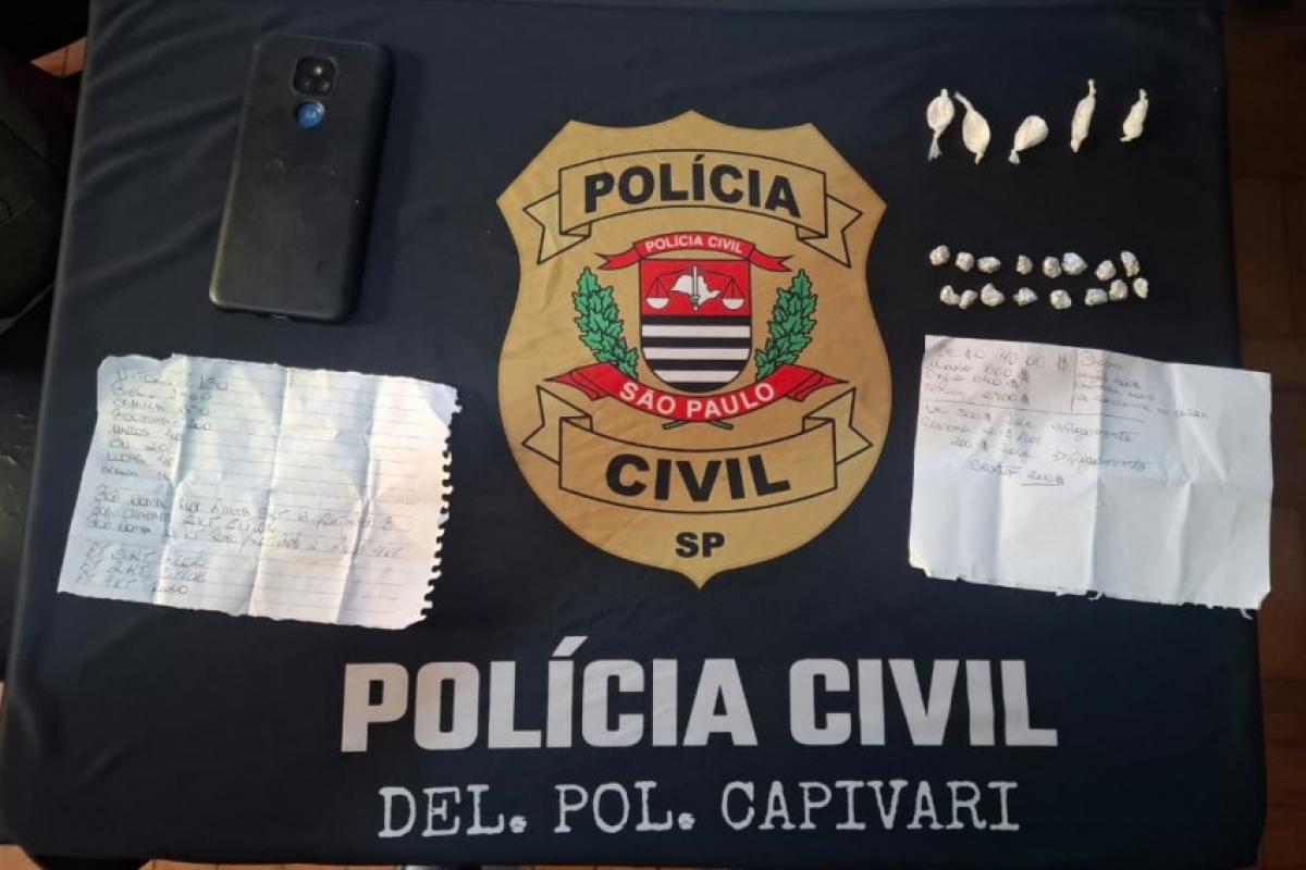 Equipes da Polícia Civil prenderam o indivíduo no bairro Castelani. 