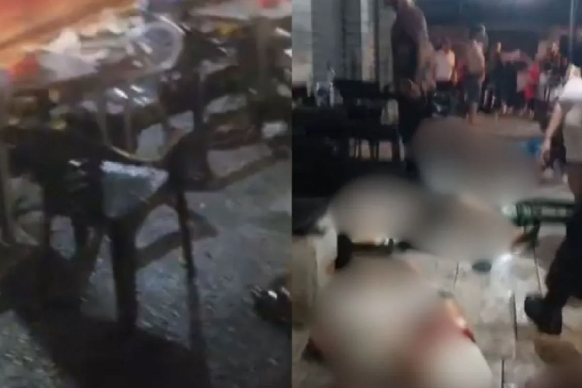 Duas mulheres que passavam pelo local também foram baleadas e uma delas morreu. 