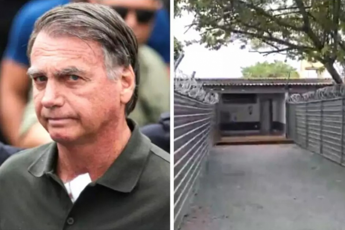 Jair Bolsonaro cumpre pena de 27 anos e três meses de prisão na Papudinha