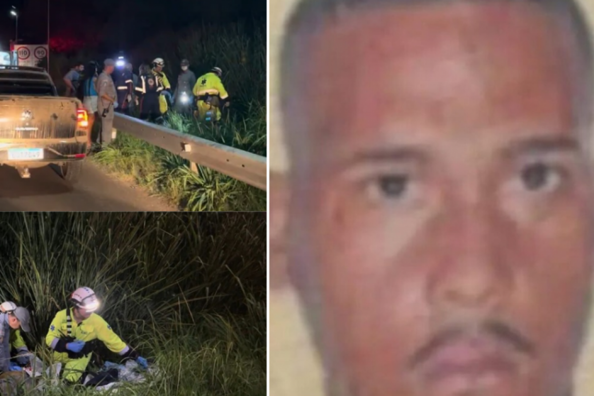 Matheus Henrique Souza da Silva, de 23 anos, morreu no local. 