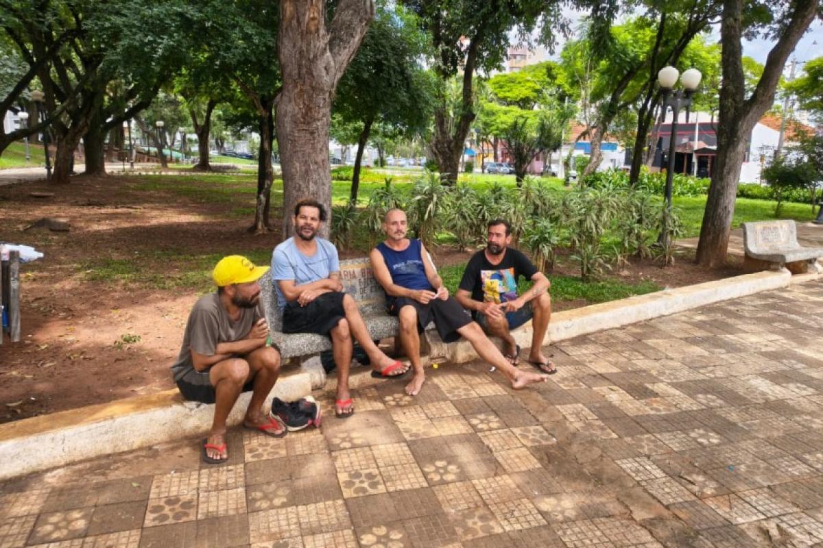 Thiago Padilha, André Flaks, Matheus Rodrigues e Rodrigo Féo salvaram a vida do amigo, com apoio do Samu