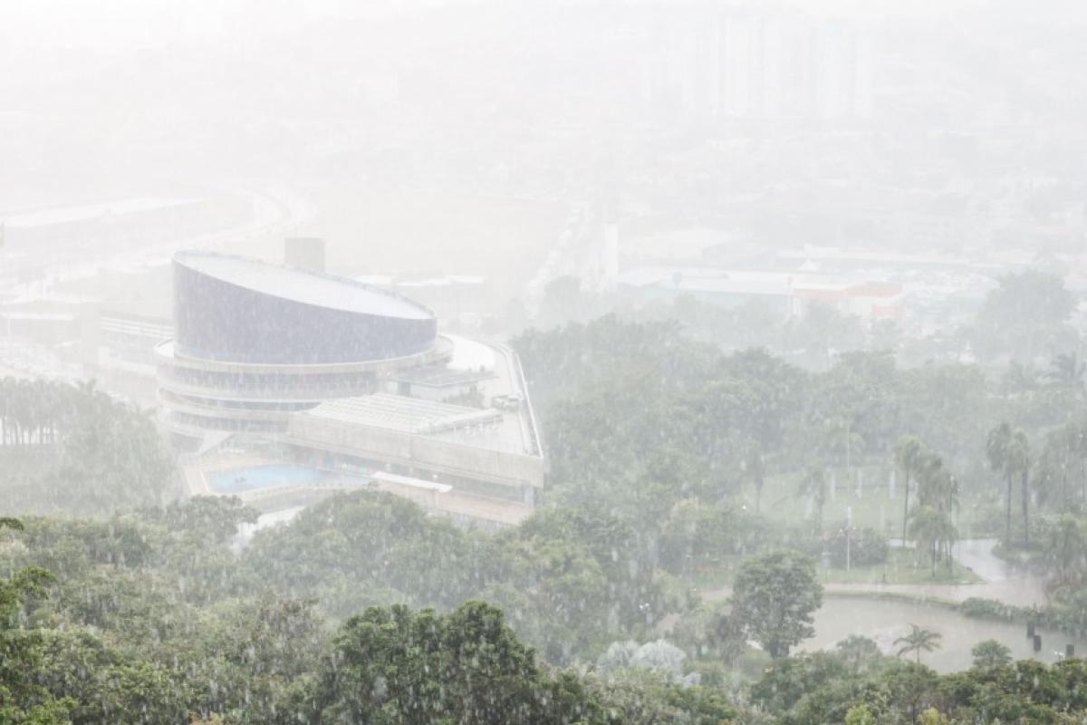 O número representa 46,3% de todo o volume de chuva registrado ao longo de 2025