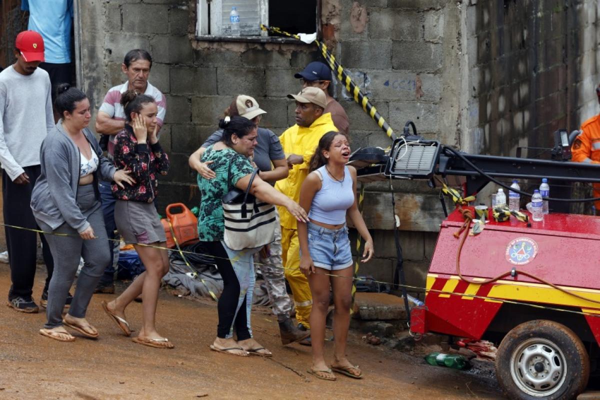 A cidade de Juiz de Fora foi a mais afetada pelas chuvas e está em estado de calamidade pública