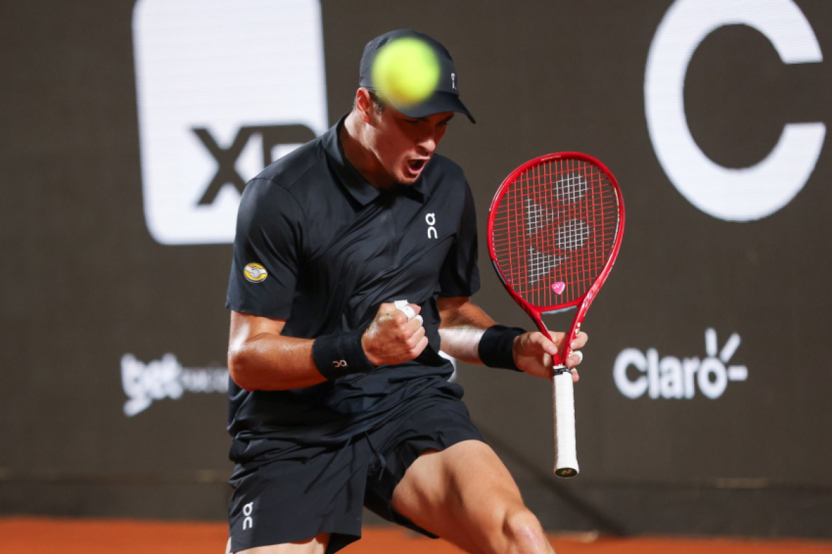 A partida marcou a primeira vitória de João Fonseca em simples nesta temporada