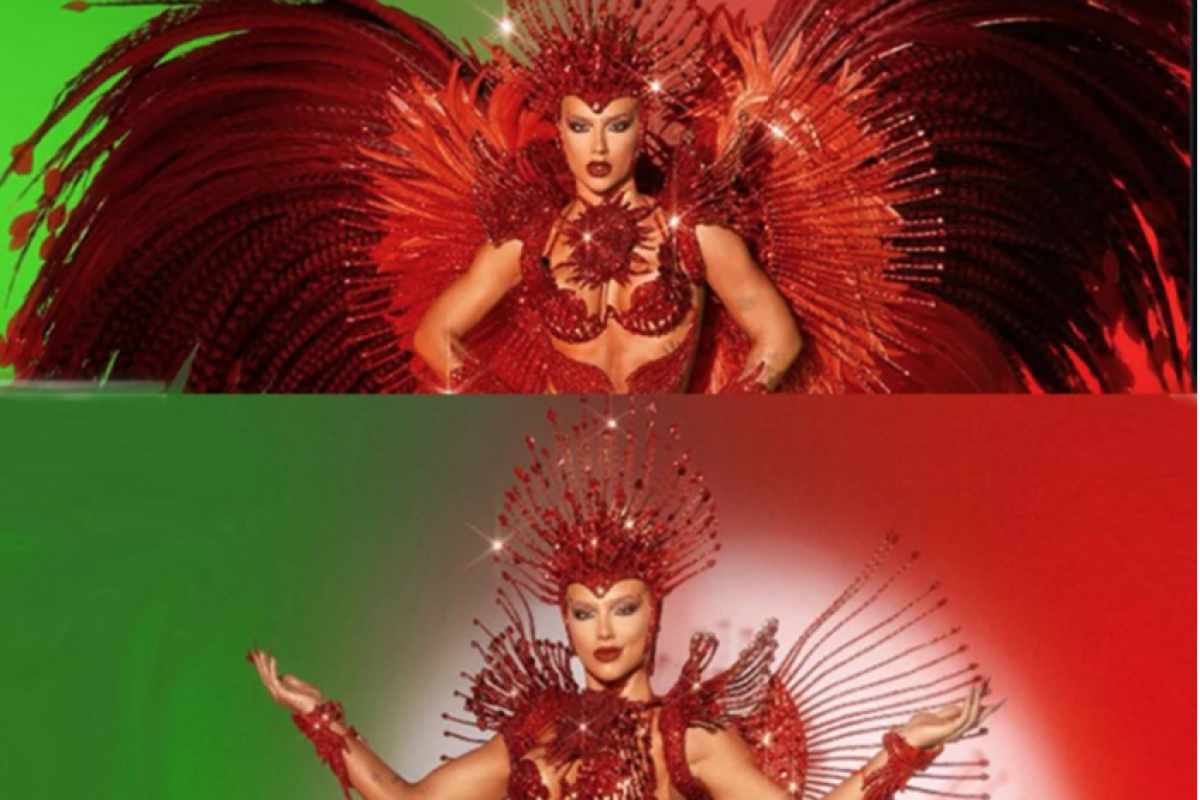  o costeiro de 12 kg precisou ser retirado em alguns trechos da Avenida por causa de dores. 