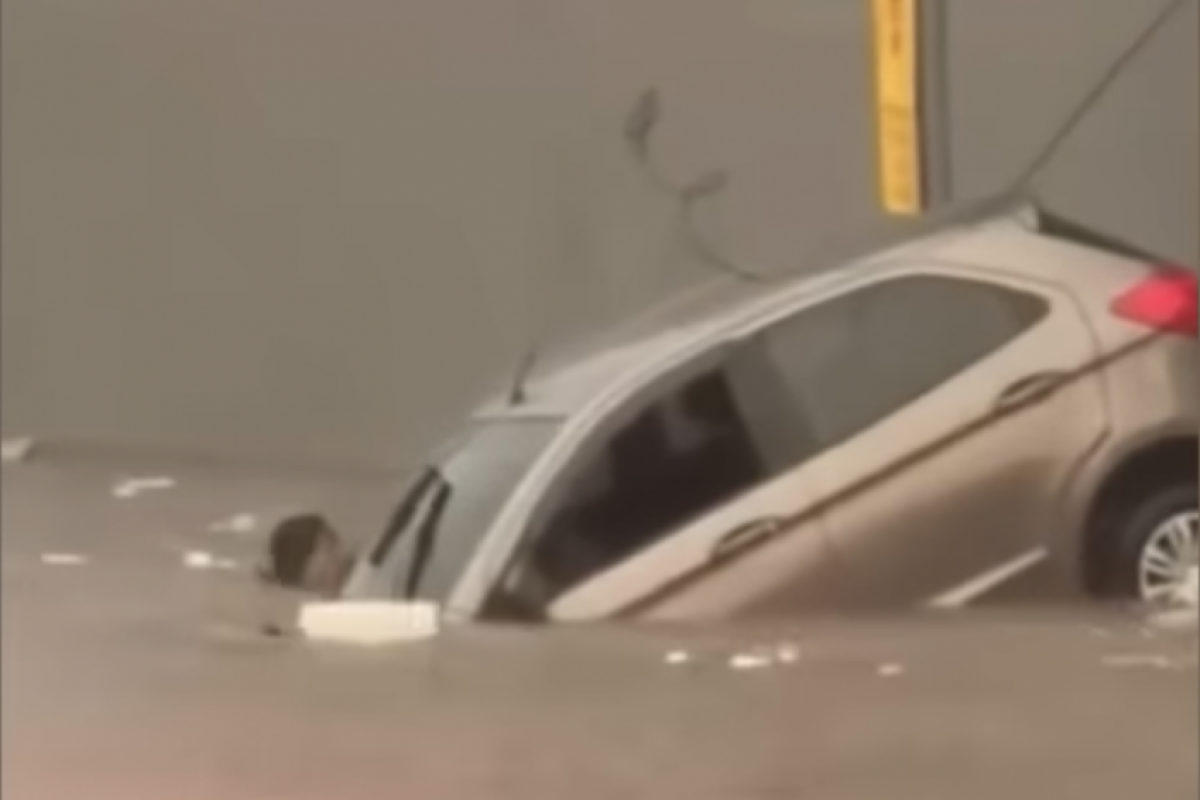  A vítima caminhava em direção à própria residência após visitar a irmã quando foi surpreendida pela força da água. 