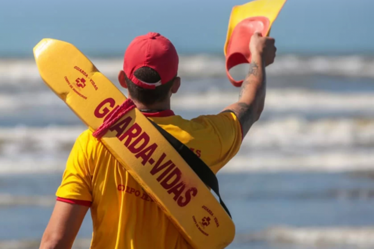 Litoral Norte foi responsável por 37% das ocorrências de afogamento no domingo (15)