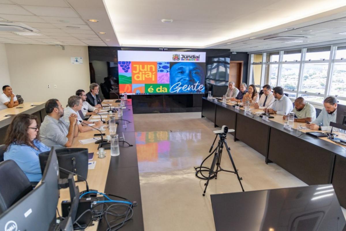 A reunião foi realizada no Paço Municipal