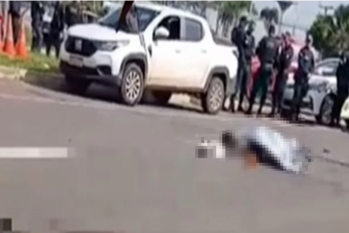 A vítima do acidente foi identificada como Karla Thaynnara Nogueira.