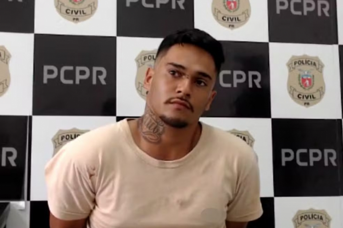 Jhonathan Reynaldo dos Santos, de 24 anos, foi preso