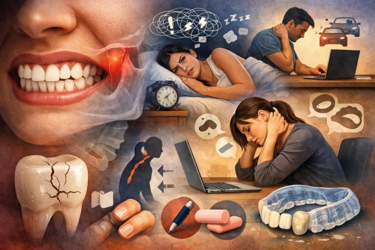 Bruxismo: será que a ansiedade é a única causa?
