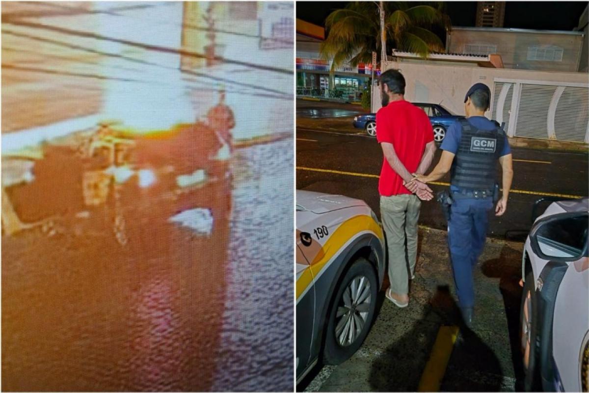 Equipe da GCM duarante abordagem